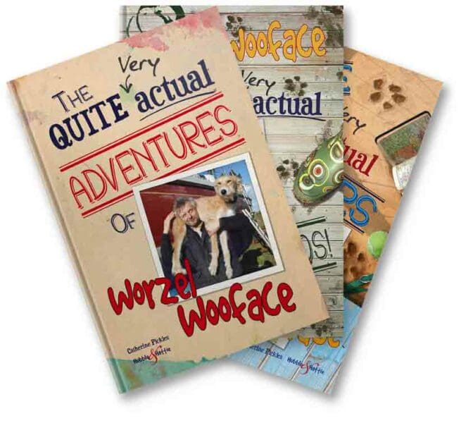 Worzel Wooface - the world's favourite literary lurcher